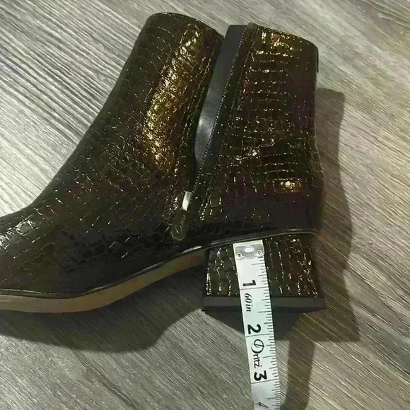 Circus by Sam Edelman gorgeous Daysi, Burgundy Crocpt - Picture 6 of 8